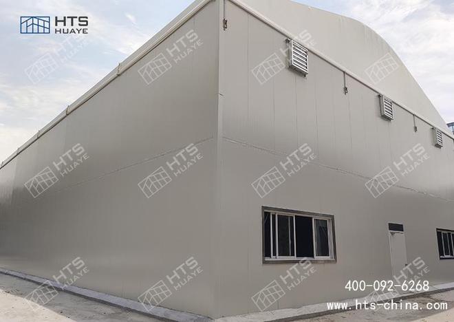 铝合金框架棚房独有的优势其他临时建筑无法实现(图2)